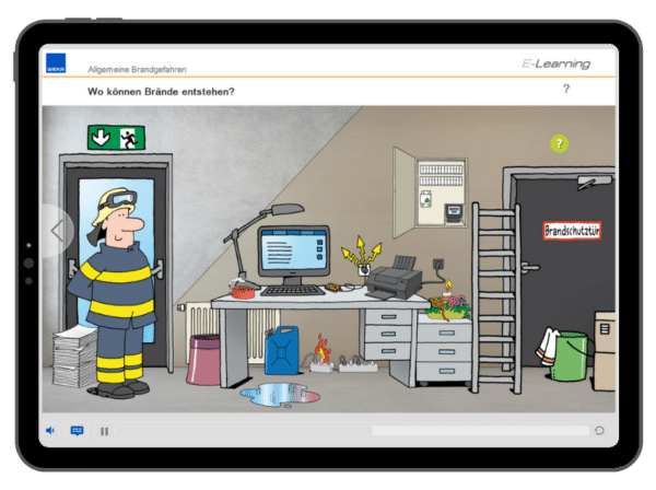 E-Learning Brandschutz Schulung & Unterweisung